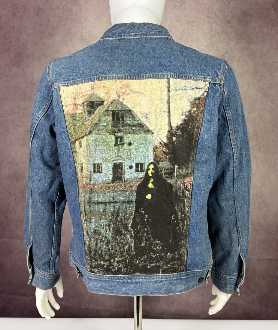 The Weeknd's Wardrobe - Supreme denim trucker jacket: Supreme Black Sabbath Denim Trucker Jacket. SIZE: L CONDITION: Pre-owned. The photographs are part of this description - please review them carefully to assess condition. PROVENANCE: From the personal