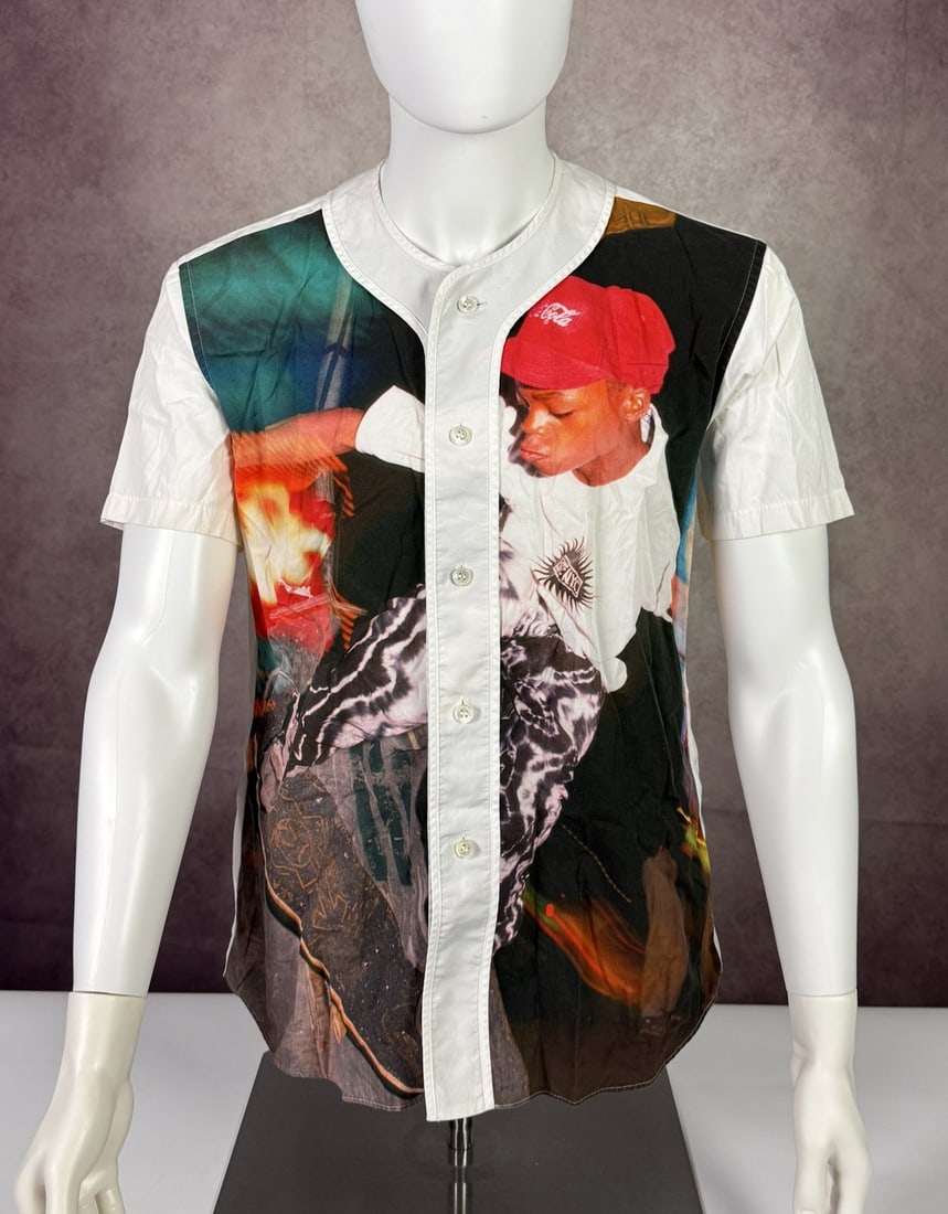 The Weeknd's Wardrobe - Supreme shirt (1 of 19)