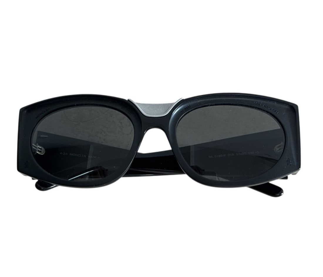 The Weeknd's Wardrobe - Moncler sunglasses: Moncler Sunglasses. CONDITION: Pre-owned. The photographs are part of this description - please review them carefully to assess condition. PROVENANCE: From the personal collection of Abel Makkonen Tes