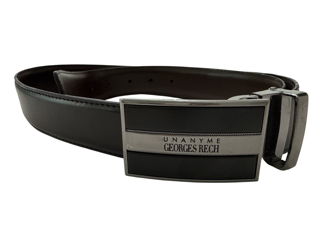 The Weeknd's Wardrobe - Unanyme Georges Rech Belt: Unanyme Georges Rech Belt. CONDITION: Pre-owned. The photographs are part of this description - please review them carefully to assess condition. PROVENANCE: From the personal collection of Abel Makko