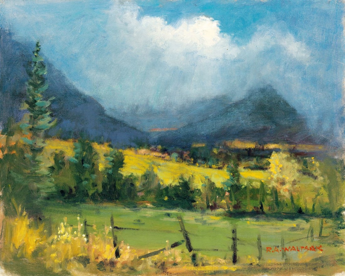 Robert Waltsak (NJ,b 1944) oil painting - 3