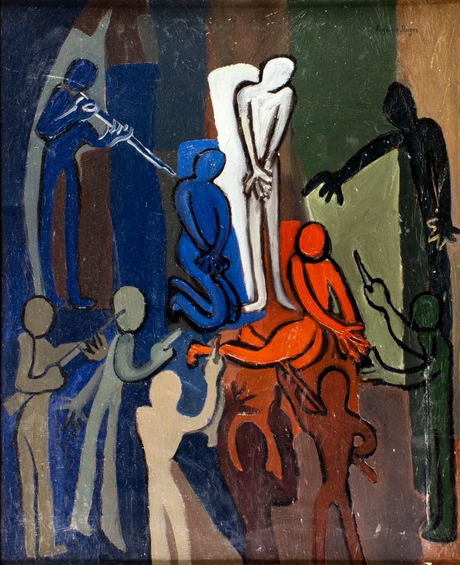 Suzanne Roger (France,1899-1986) oil painting (1 of 14)