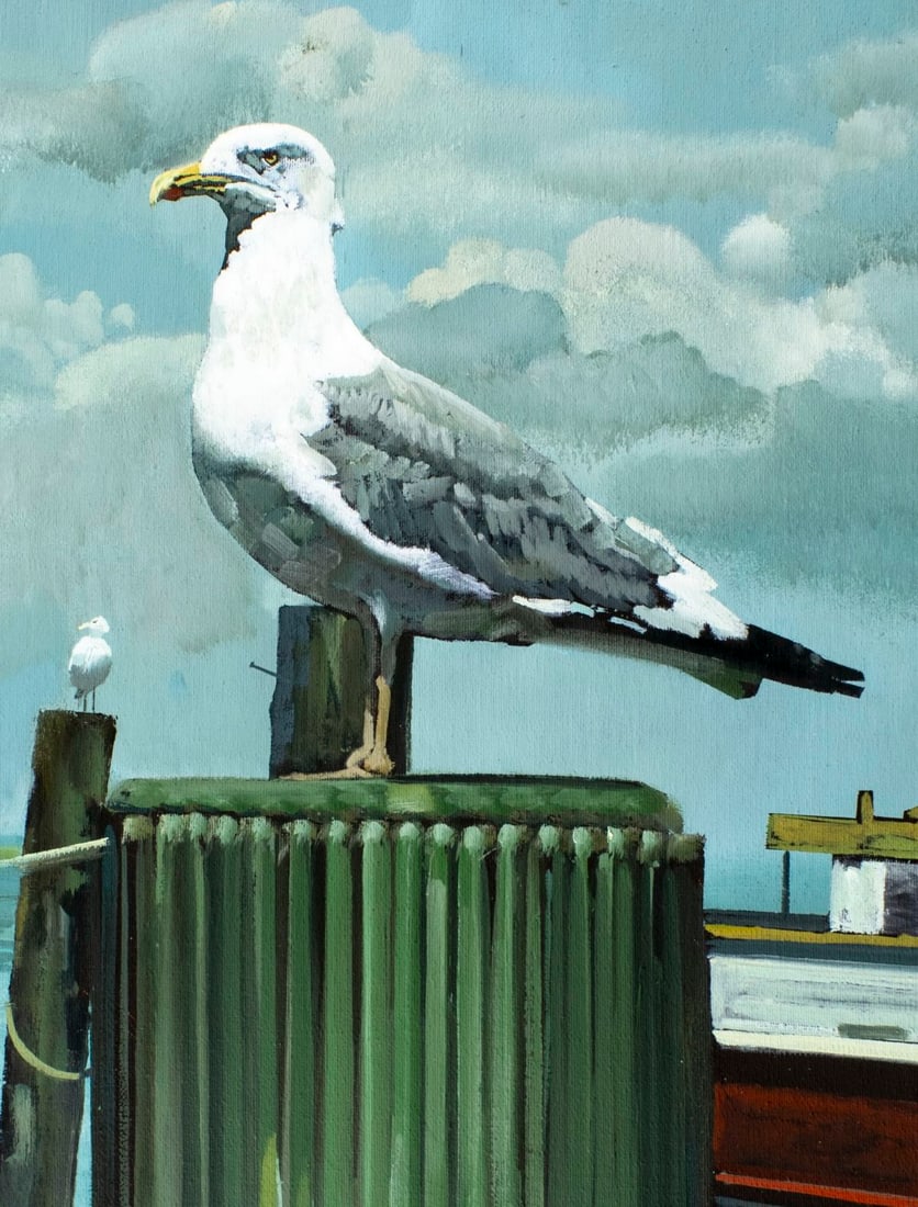 S Maxwell (US,20C) oil painting - 5