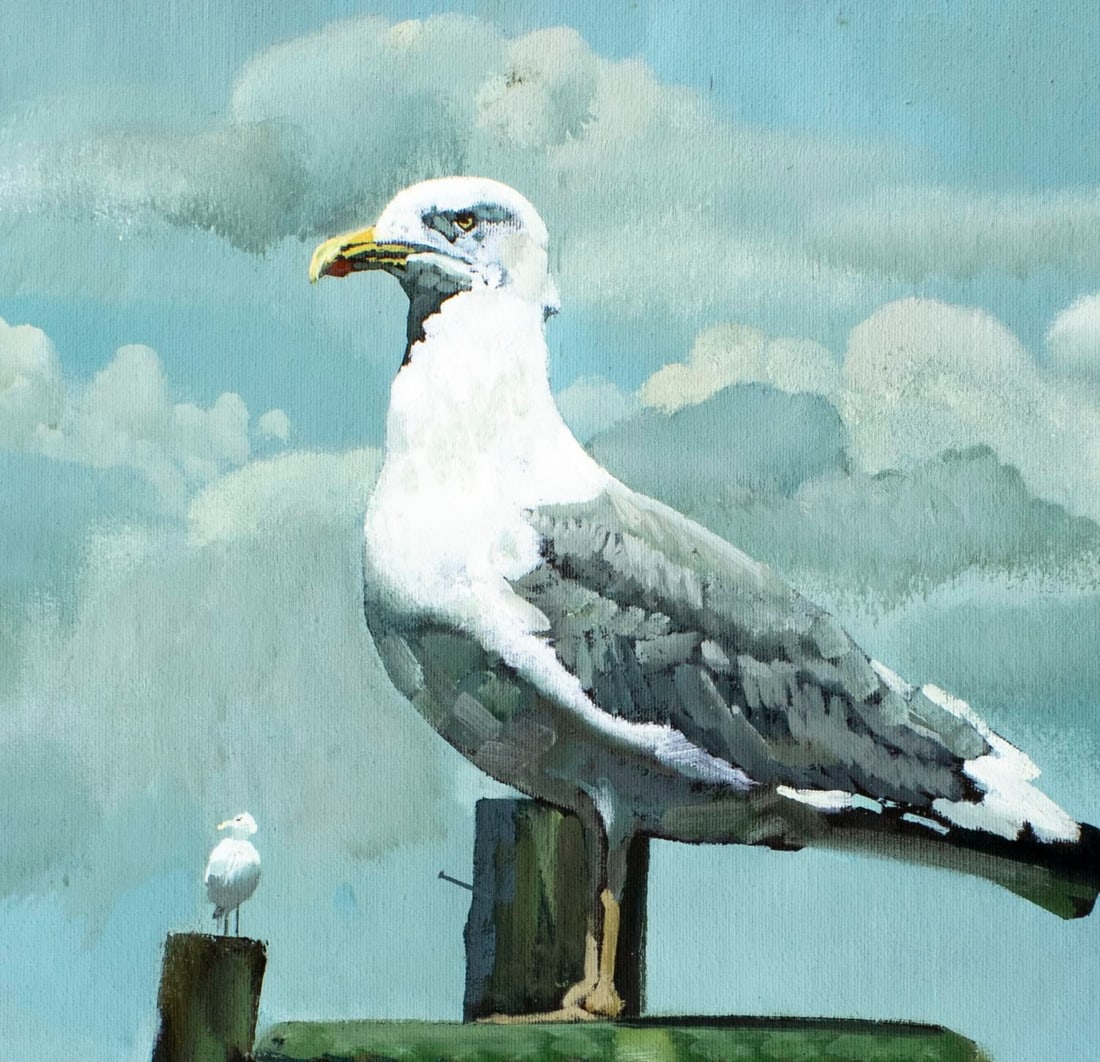 S Maxwell (US,20C) oil painting - 6