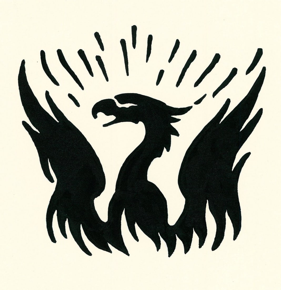 Gary Kelley (IA,1945-2026) ink painting (1 of 10)