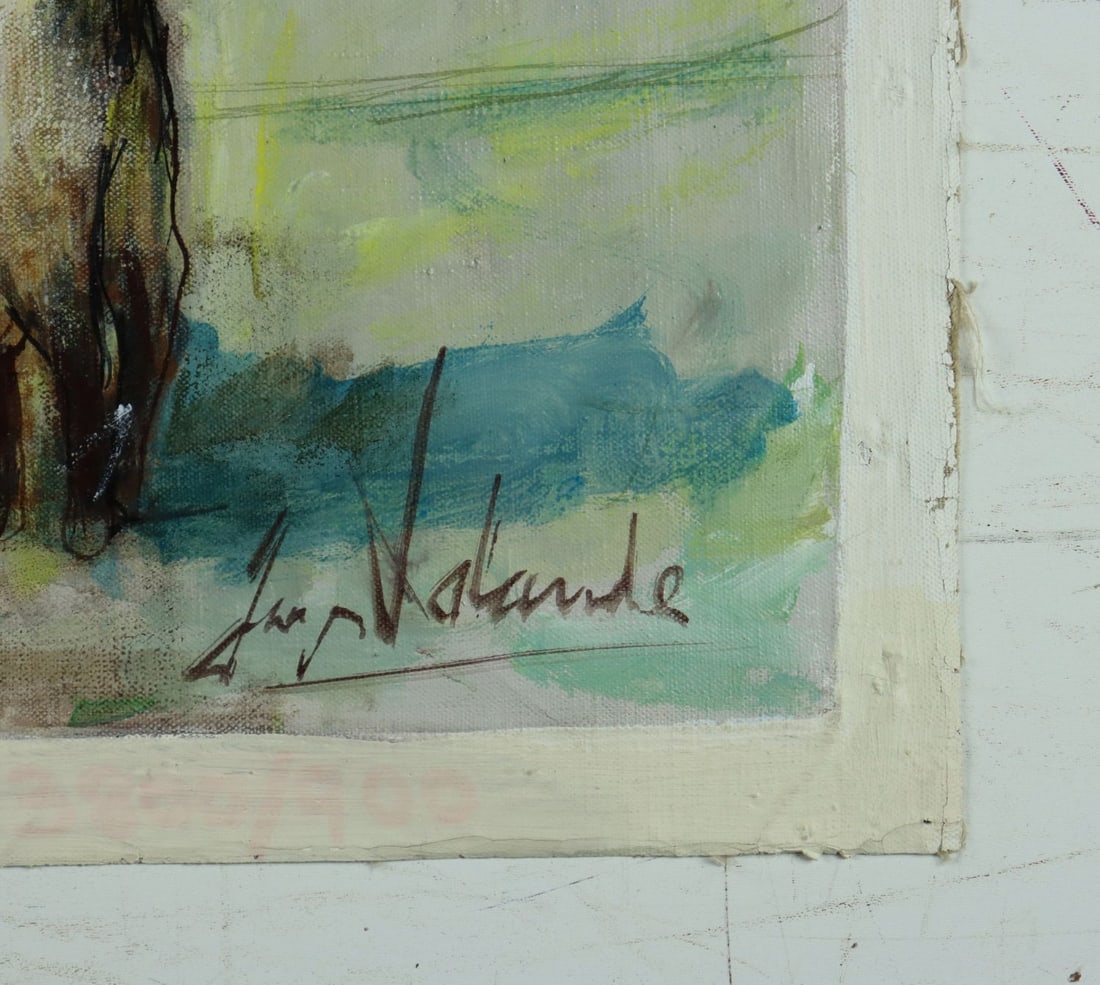 Jacques Lalande (French,1921-2003) oil painting - 10