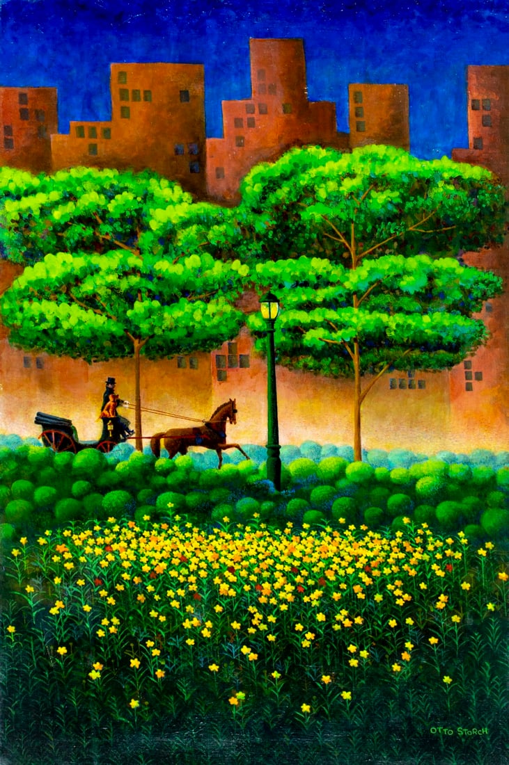 Otto Storch (NY,1913-1999) oil painting (1 of 12)