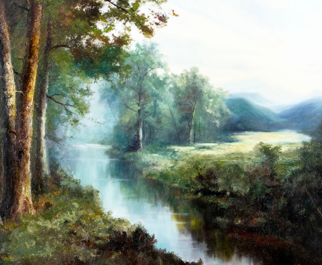 Ron Williams (TN,1947-2016) oil painting - 5