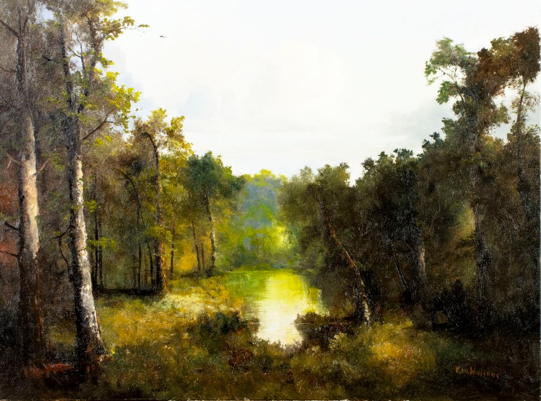 Ron Williams (TN,1947-2016) oil painting - 3