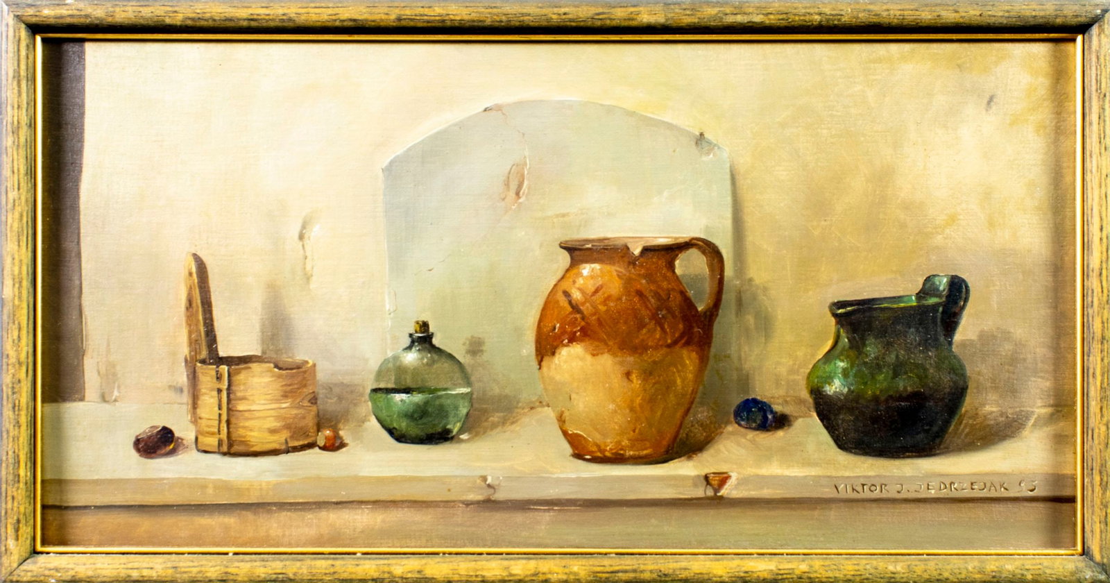 Wiktor Jerzy Jedrzejak (Poland,1956-2024) oil painting - 3