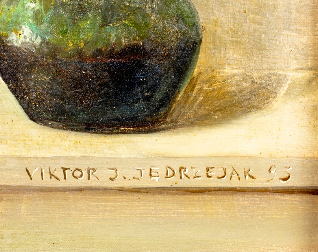 Wiktor Jerzy Jedrzejak (Poland,1956-2024) oil painting - 4