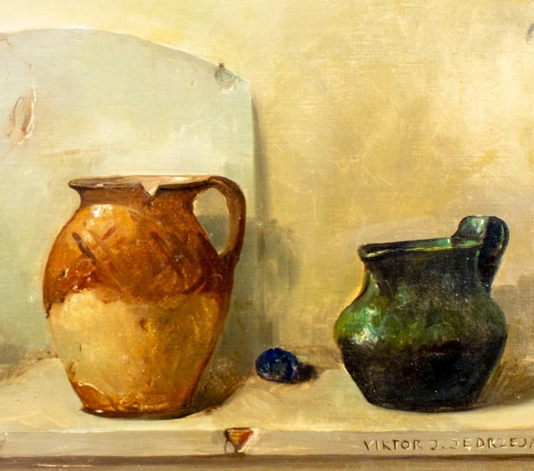 Wiktor Jerzy Jedrzejak (Poland,1956-2024) oil painting - 7