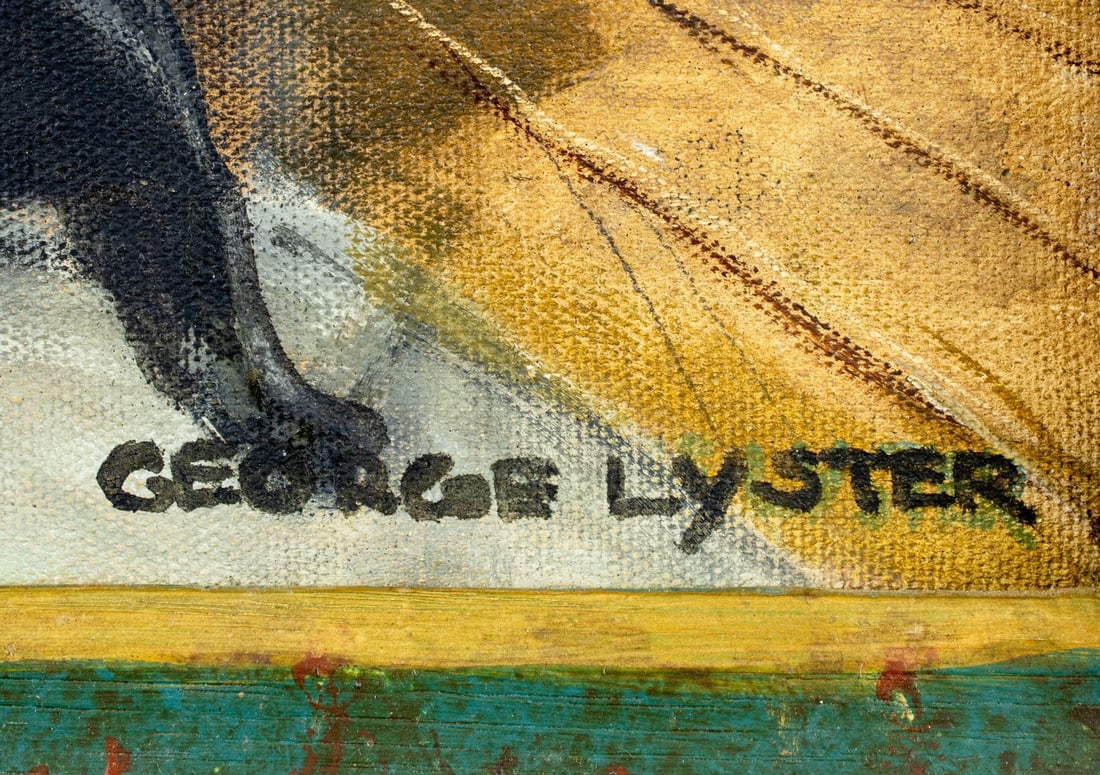 George Lyster (US,20C) oil painting - 4