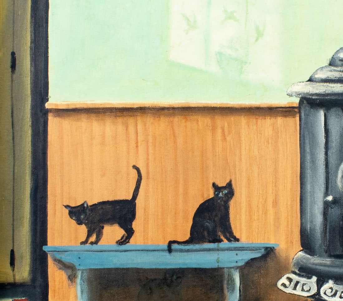 George Lyster (US,20C) oil painting - 6