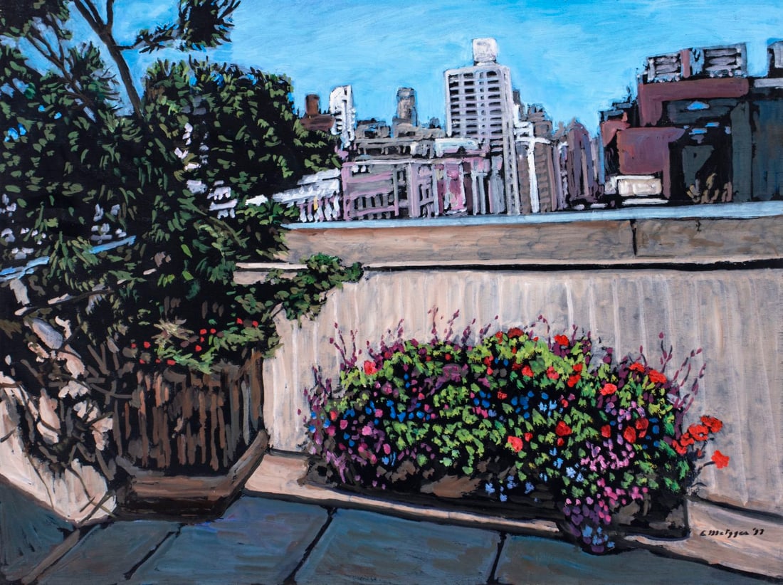 Evelyn Metzger (NY,Brazil,1911-2007) oil painting - 3
