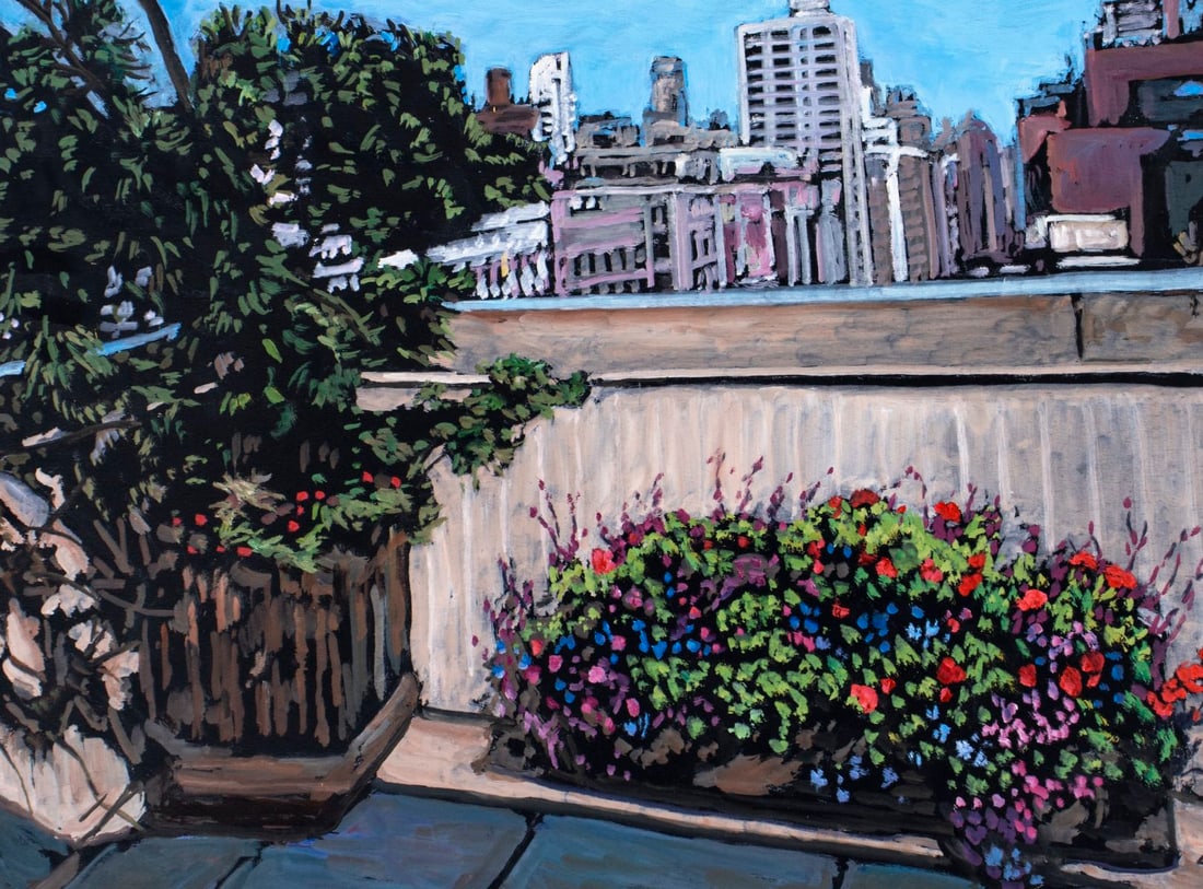 Evelyn Metzger (NY,Brazil,1911-2007) oil painting - 5
