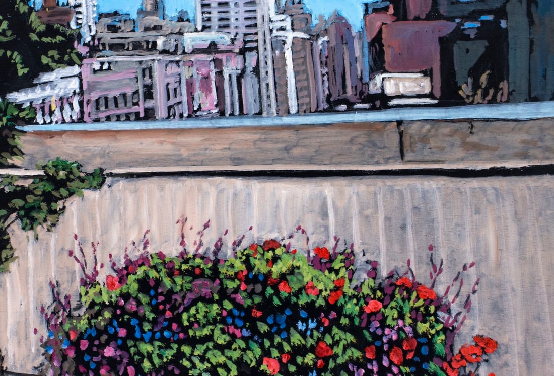 Evelyn Metzger (NY,Brazil,1911-2007) oil painting - 7
