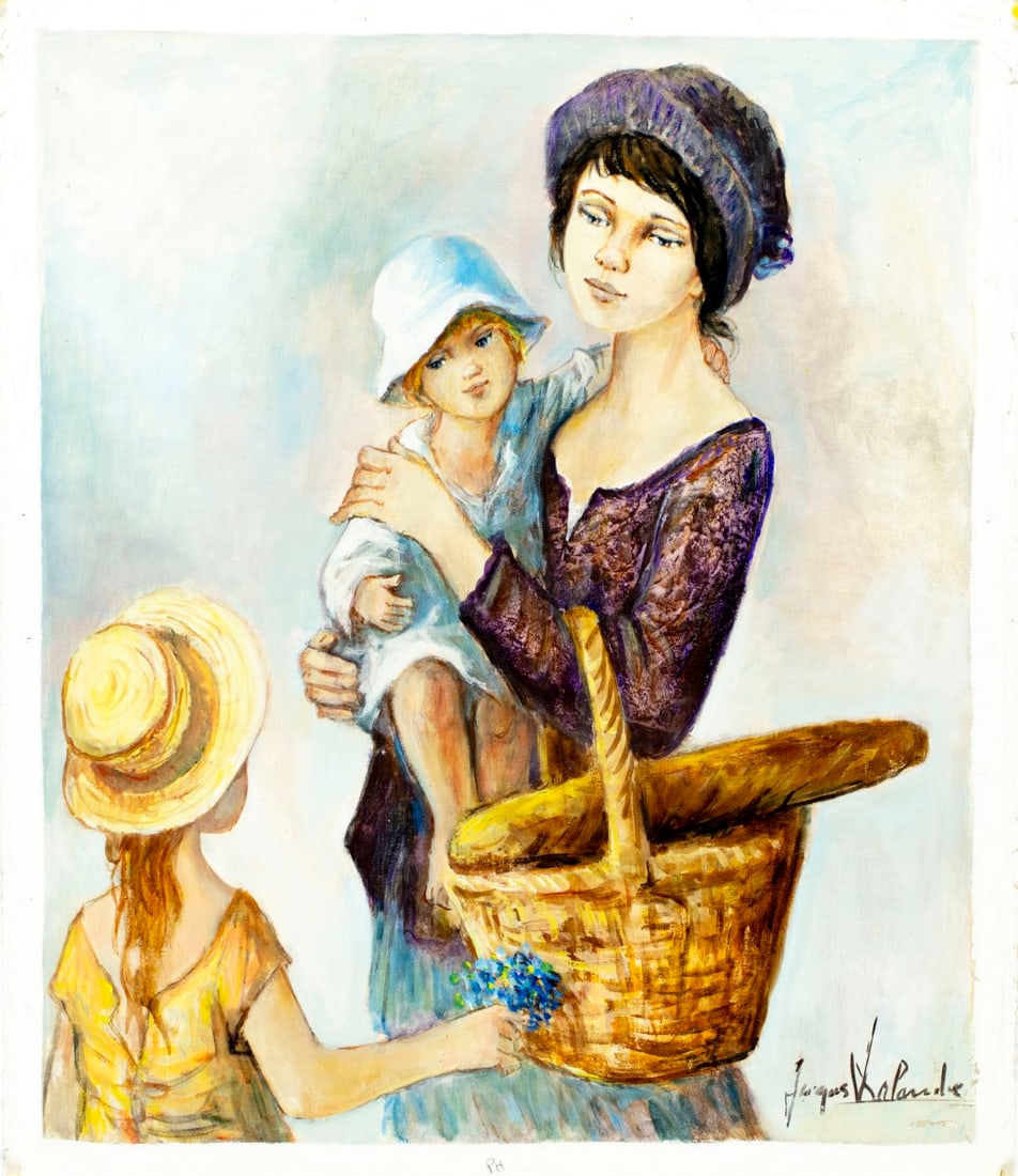 Jacques Lalande (French,1921-2003) oil painting - 3