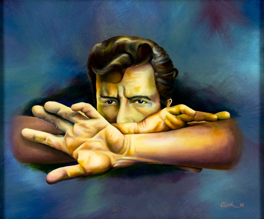 David Clark (US,20/21C) oil painting (1 of 12)
