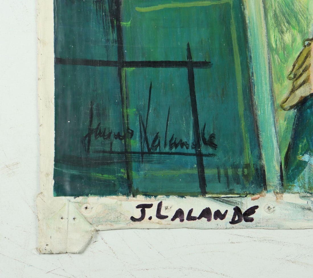 Jacques Lalande (French,1921-2003) oil painting - 10