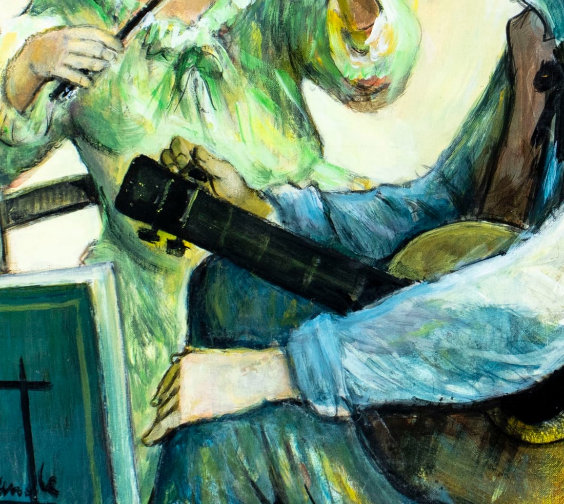 Jacques Lalande (French,1921-2003) oil painting - 6