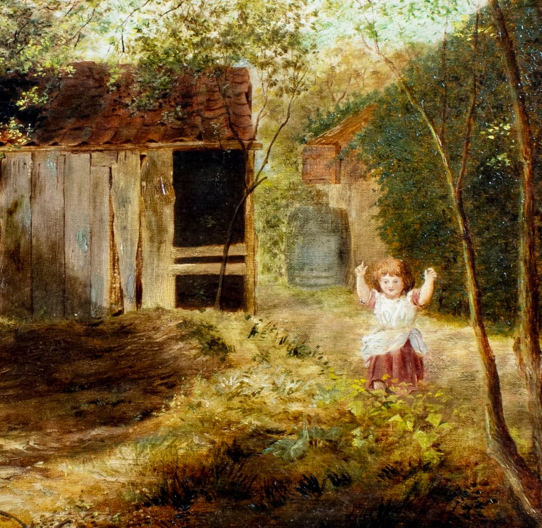 ATTR Hugh Cameron (UK,1835-1918) oil painting antique - 7
