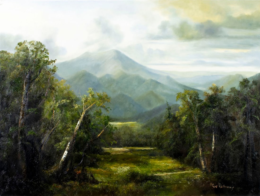 Ron Williams (TN,1947-2016) oil painting - 3