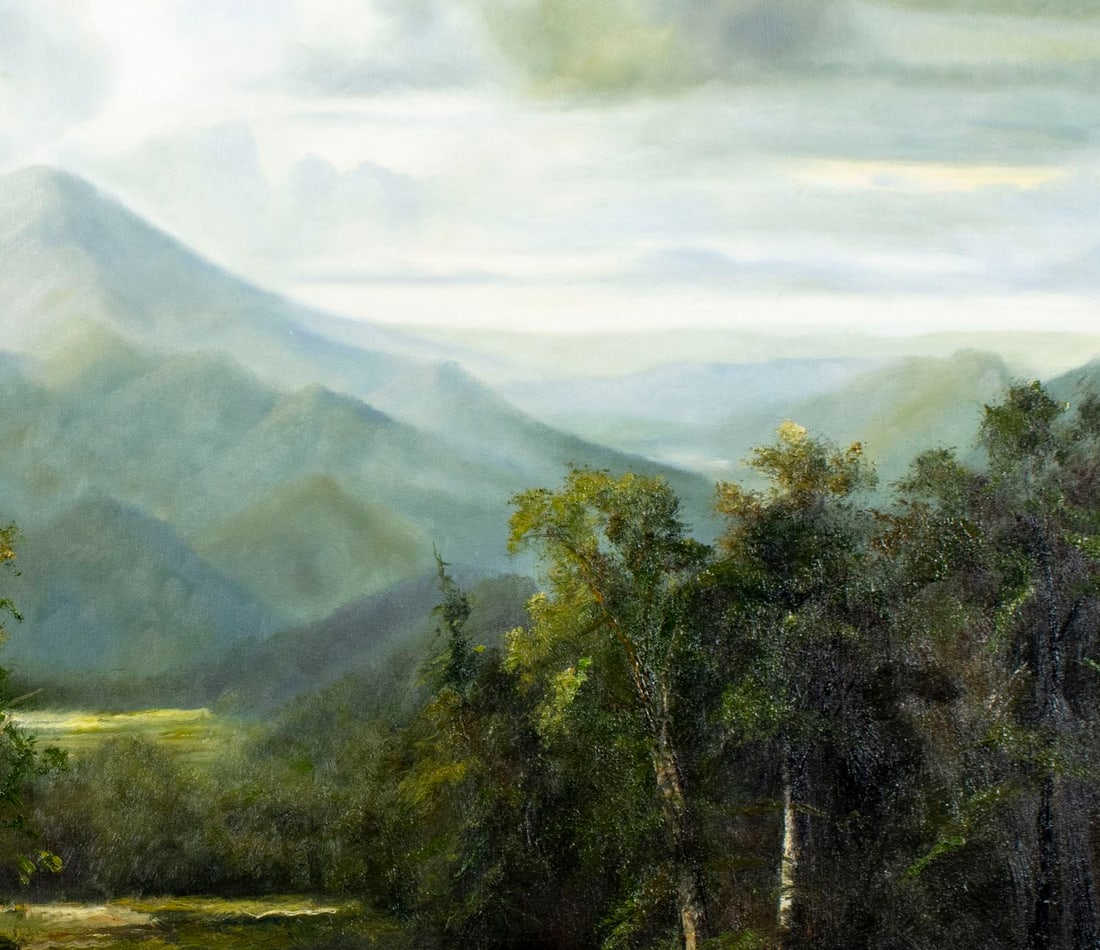 Ron Williams (TN,1947-2016) oil painting - 7