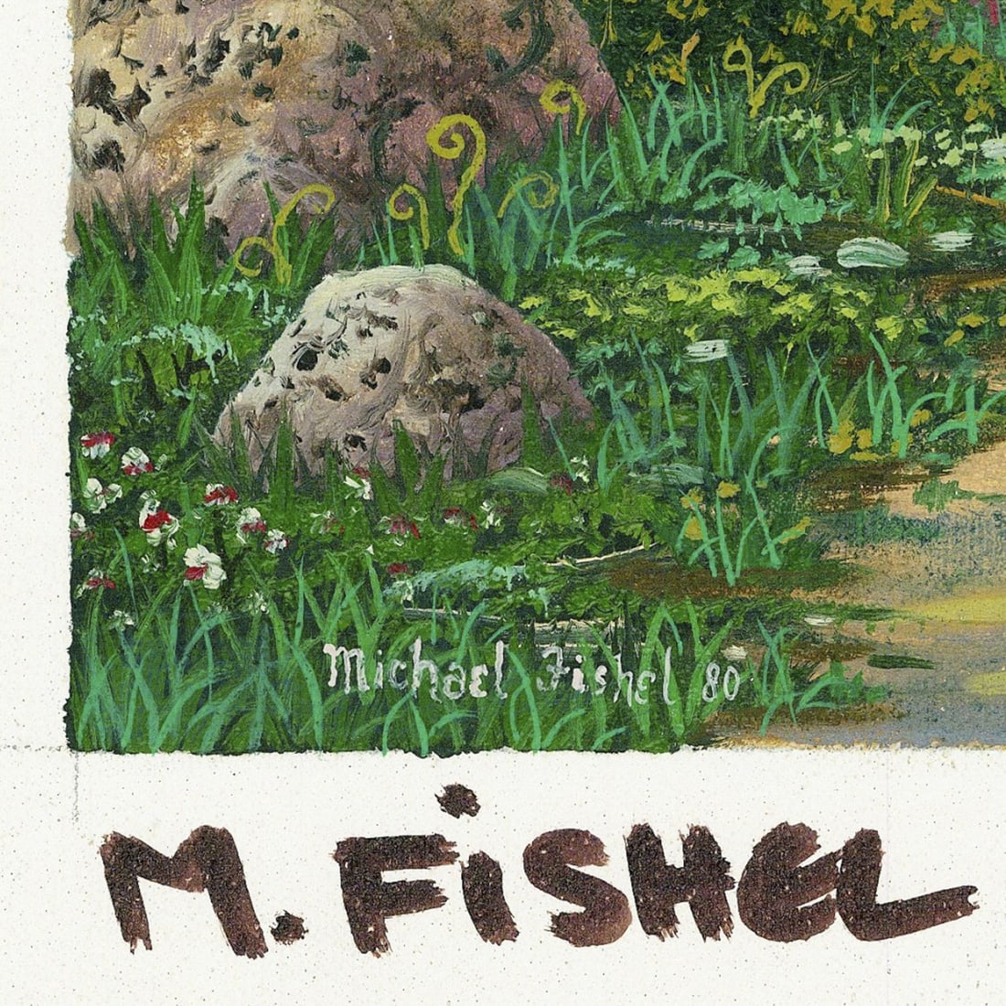 Michael Fishel (US,20C) oil painting - 4