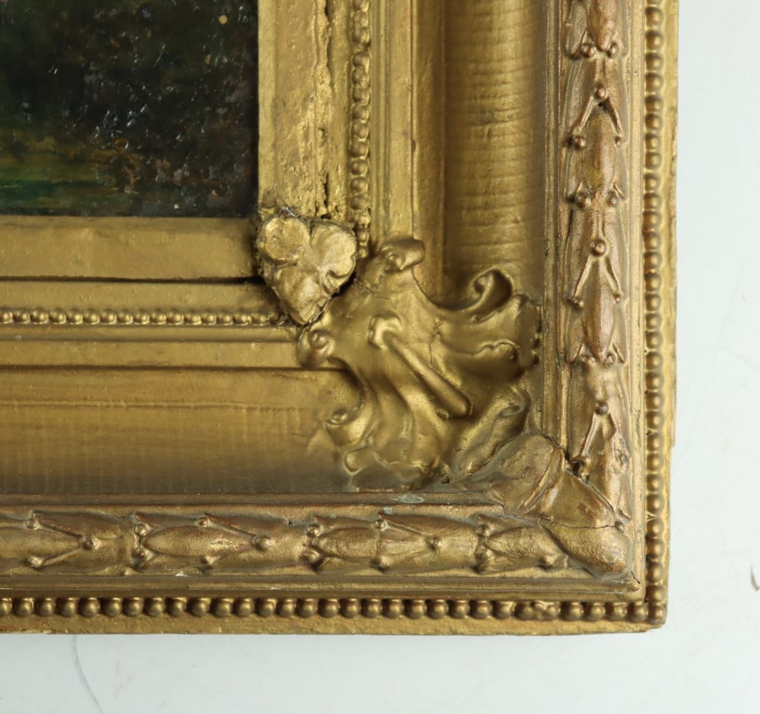 Tobias Grieser (German,early 20C) oil painting antique - 11