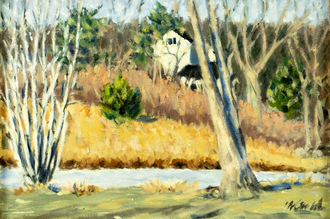 Maureen Chatfield (NY,NJ,b 1948) oil painting (1 of 12)