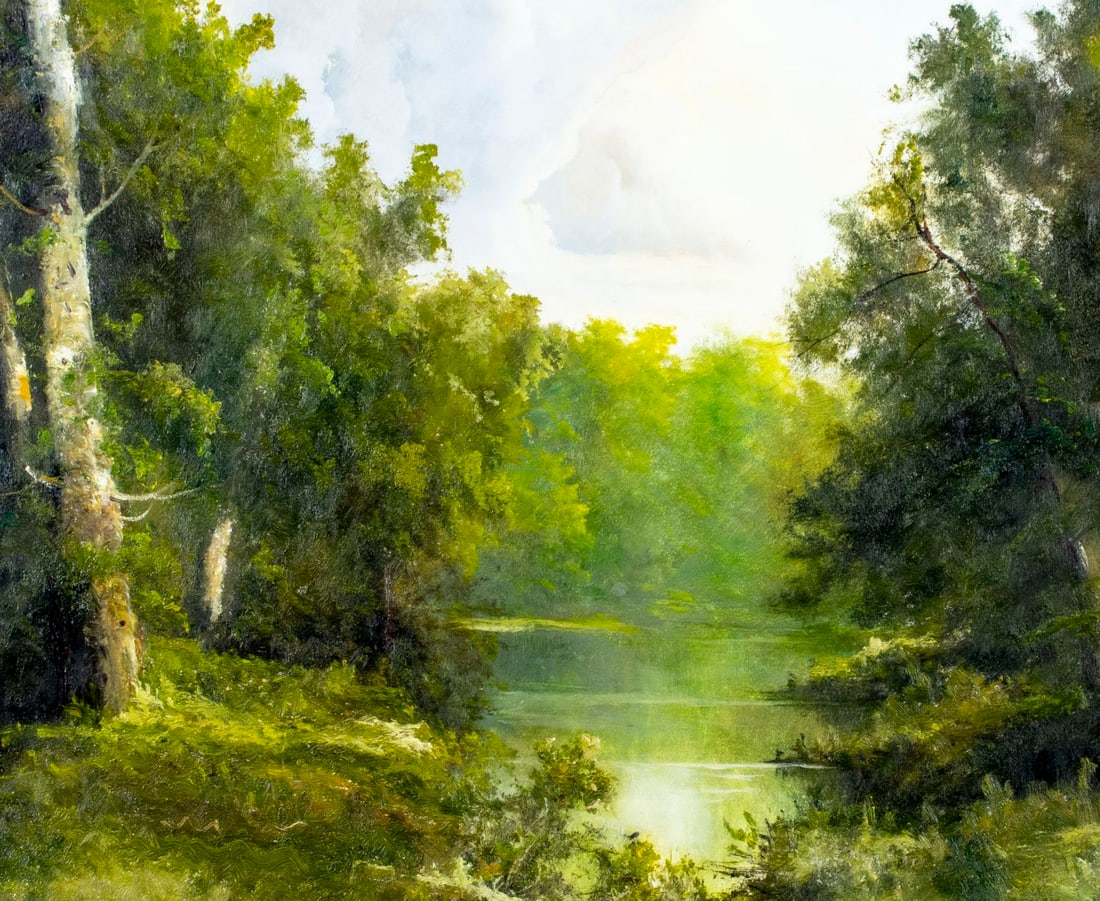 Ron Williams (TN,1947-2016) oil painting - 5