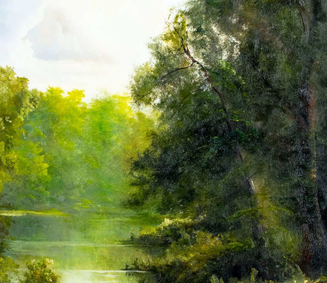 Ron Williams (TN,1947-2016) oil painting - 7