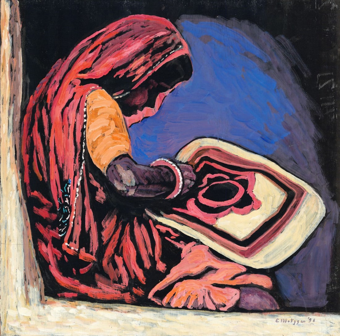 Evelyn Metzger (NY,Brazil,1911-2007) oil painting (1 of 11)