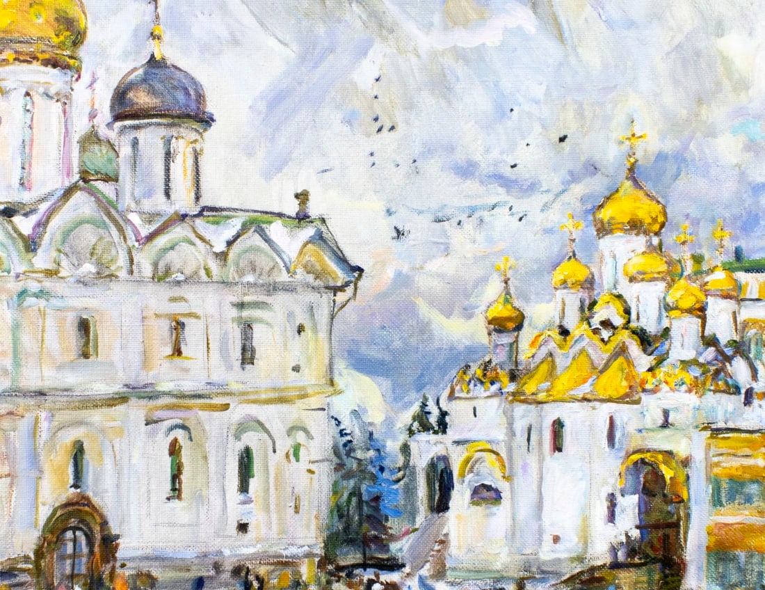 M Kamayan (Russia,20C) oil painting - 5