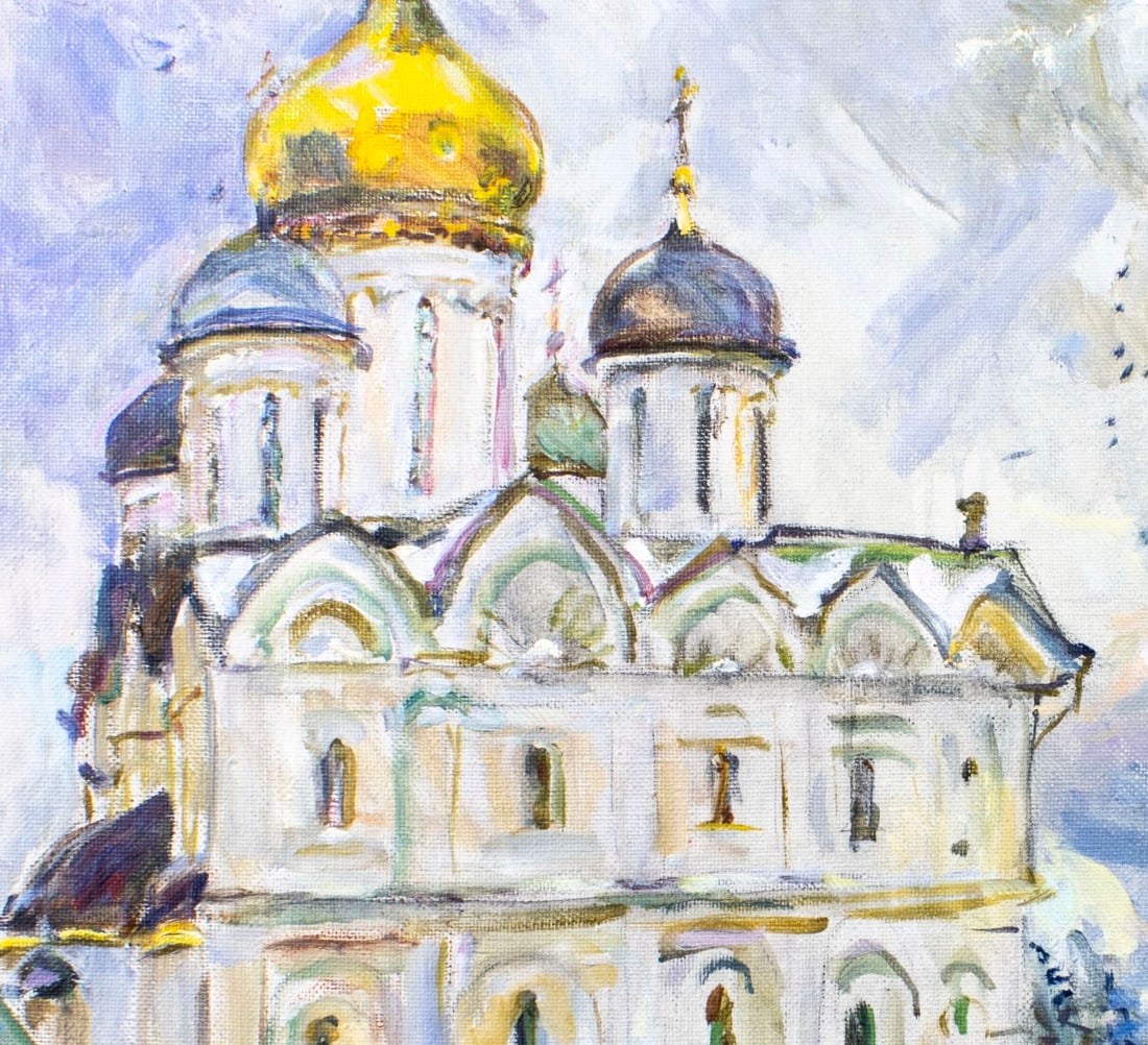 M Kamayan (Russia,20C) oil painting - 6
