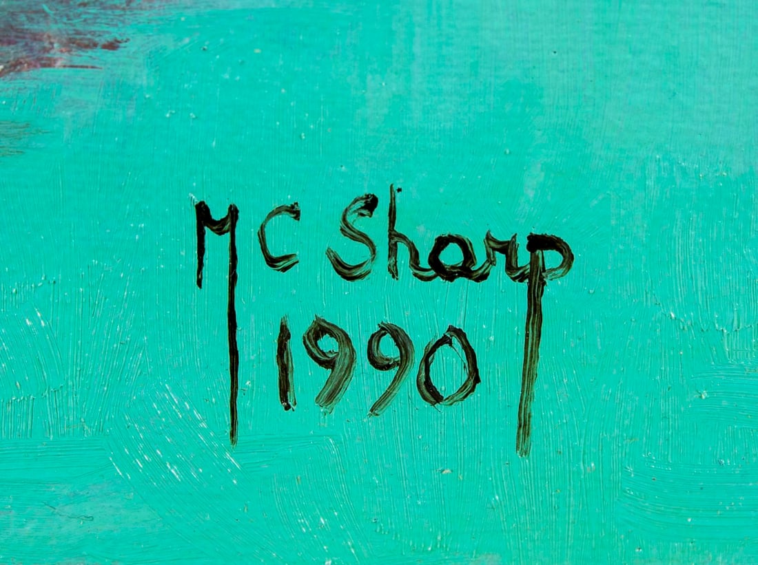 M C Sharp (US,20C) oil painting - 3