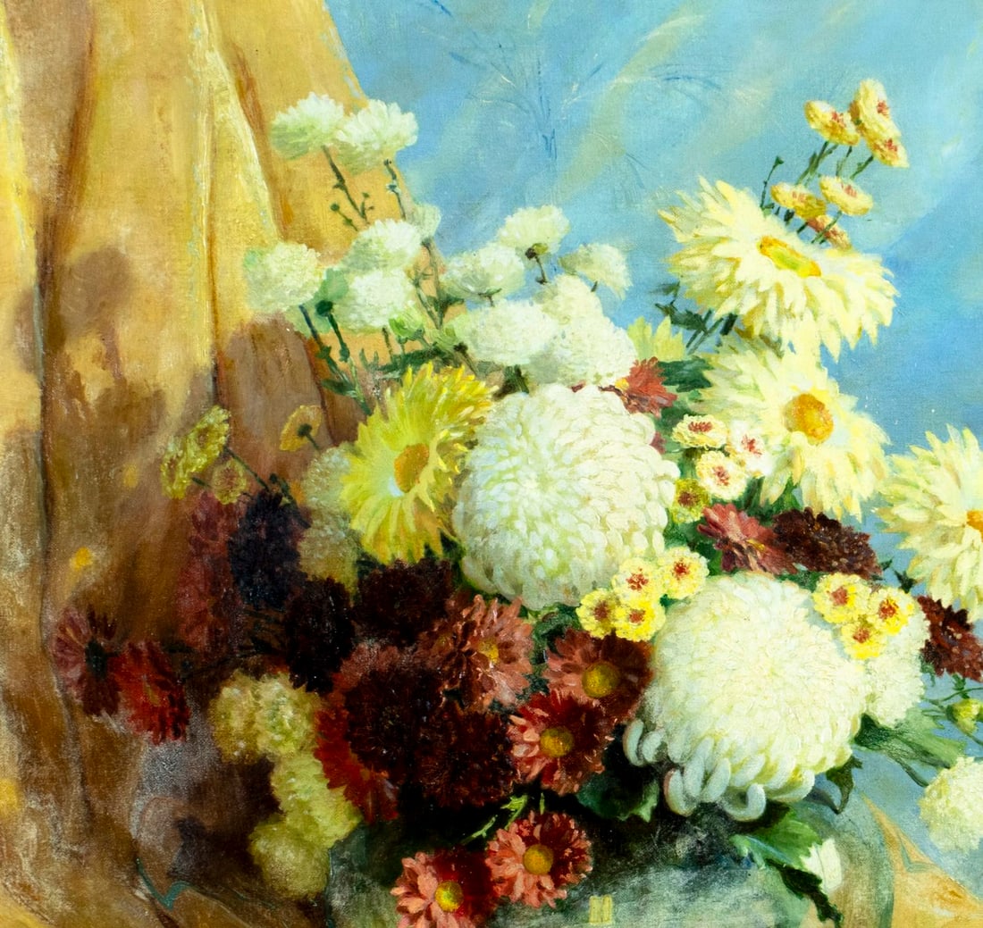 H C Funk (US,mid 20C) oil painting antique - 7