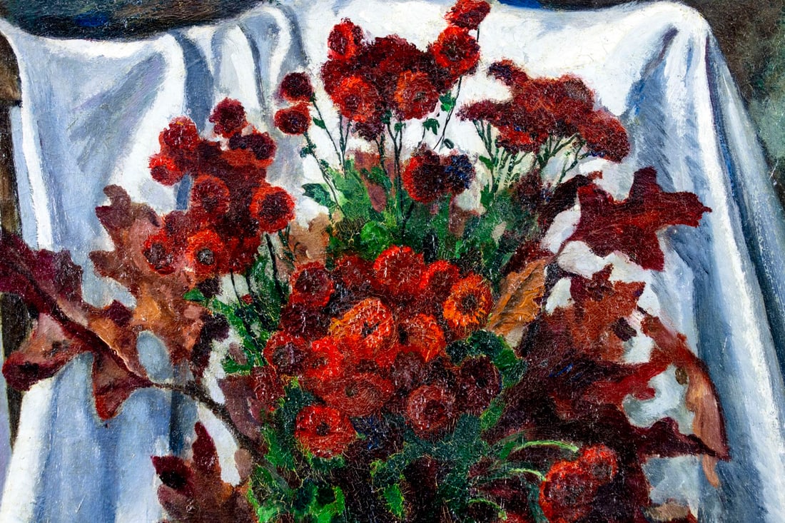 Bertram Hartman (NY,KS,1882-1960) oil painting - 5