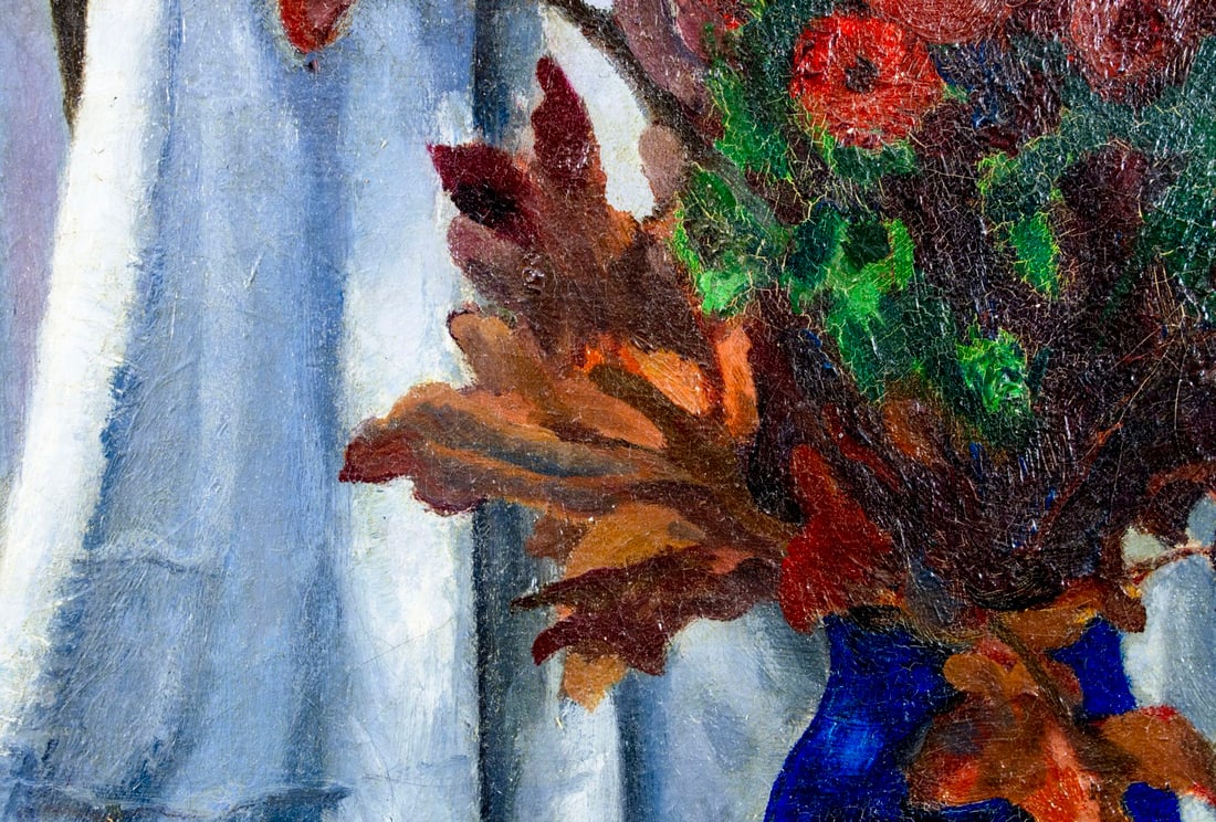 Bertram Hartman (NY,KS,1882-1960) oil painting - 7