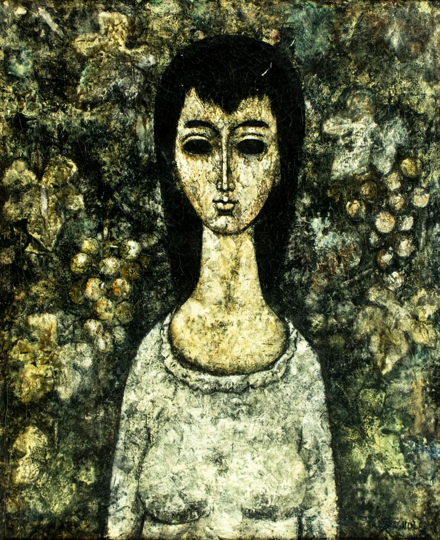 Enrico Campagnola (Italy,France,1911-1984) oil painting (1 of 13)