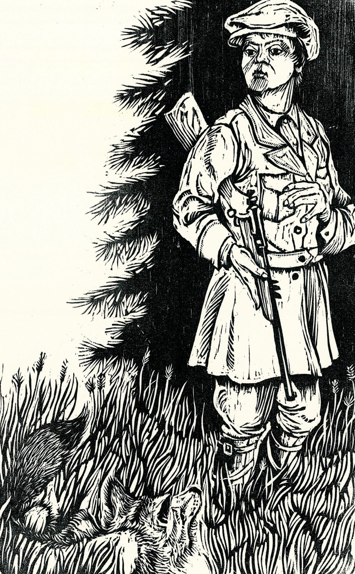 Ronald Keller (NY,1930-2021) woodblock print (1 of 12)