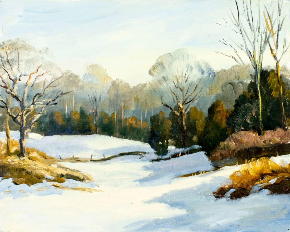 George Holloway (NJ,20C) oil painting (1 of 11)