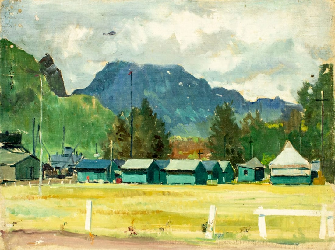 Tore Asplund (IL,NY,1903-1978) oil painting (1 of 11)