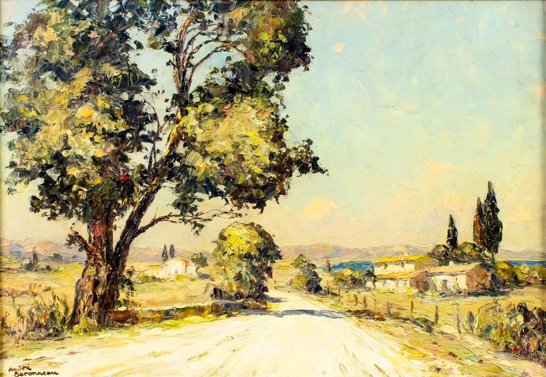 Andre Beronneau (France,1886-1973) oil painting (1 of 14)