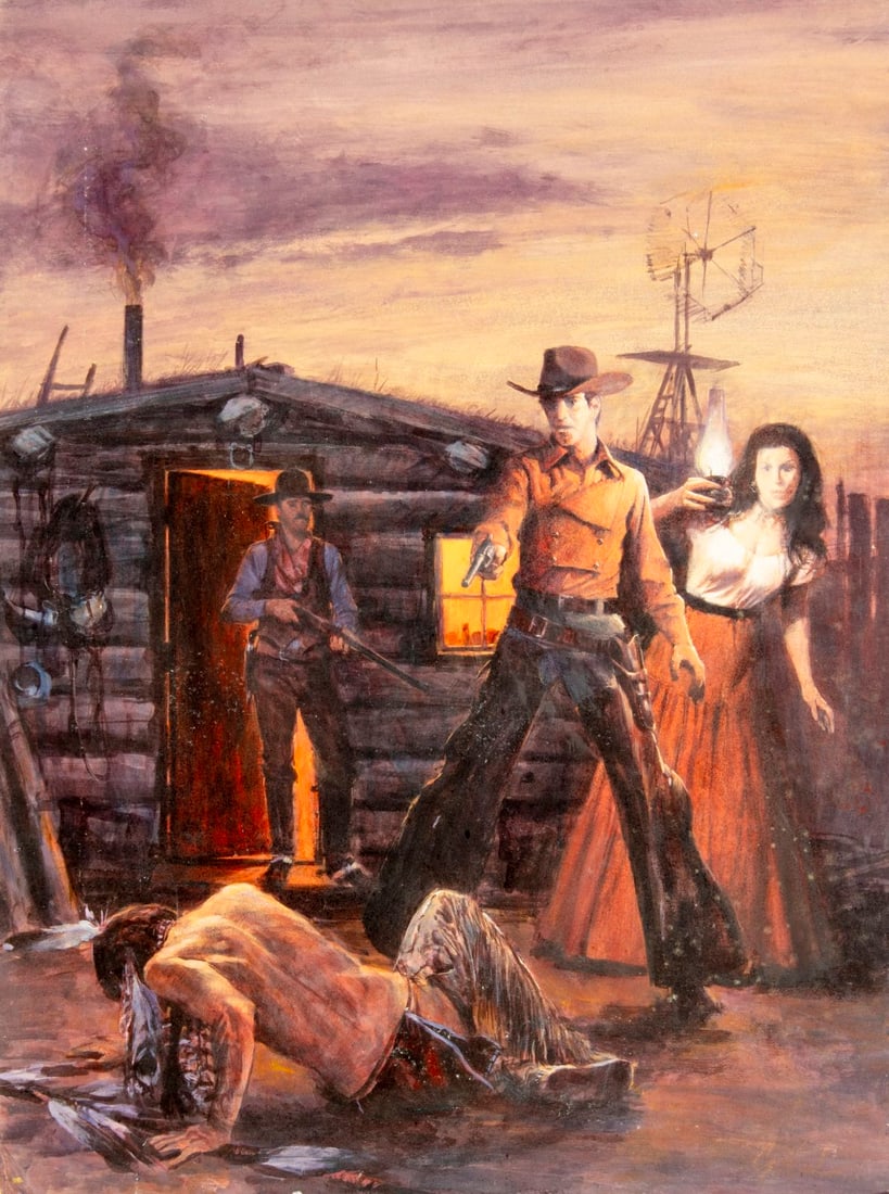 Guy Deel (CA,1933-2005) oil painting (1 of 13)