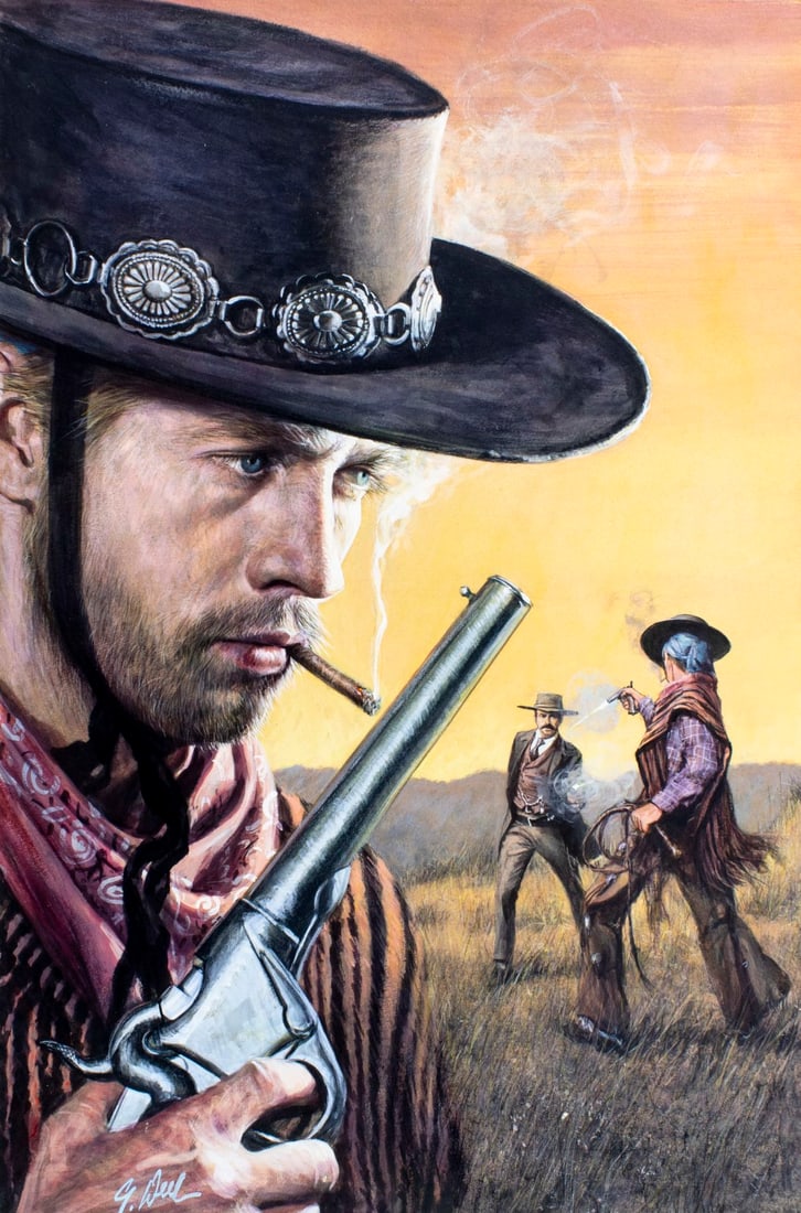 Guy Deel (CA,1933-2005) oil painting (1 of 13)