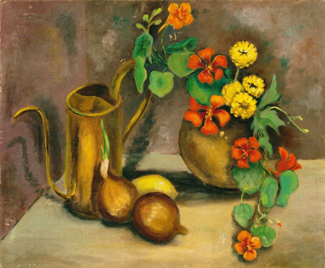 Gerry Gersten (NY,1927-2017) oil painting (1 of 9)