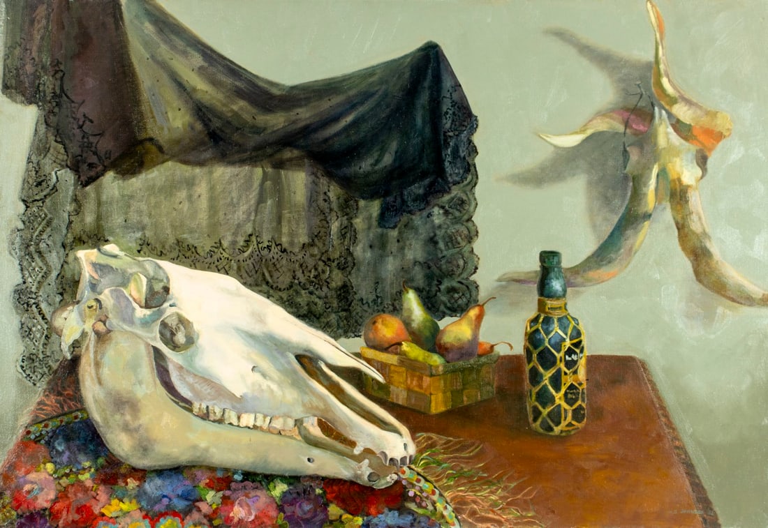 Helen Sewell Johnson (MD,PA,DC,1906-?) oil painting (1 of 15)