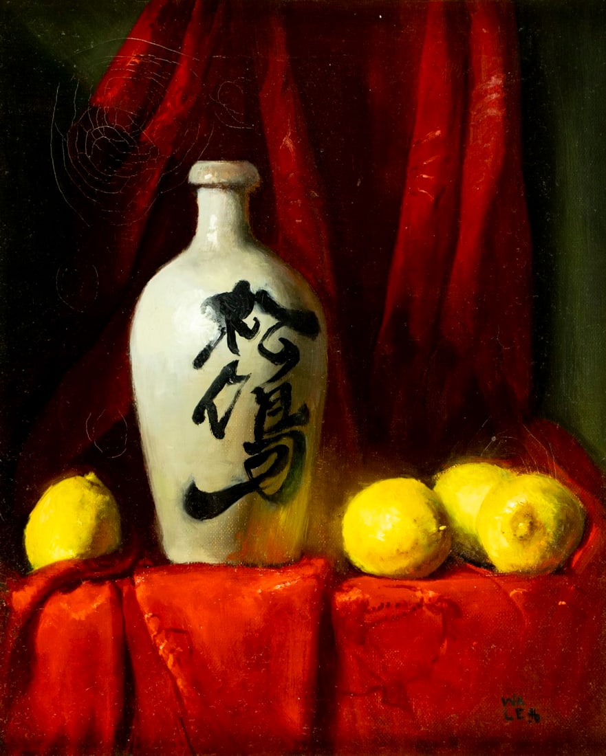 Melanie Whaley (NY,20/21C) oil painting (1 of 13)